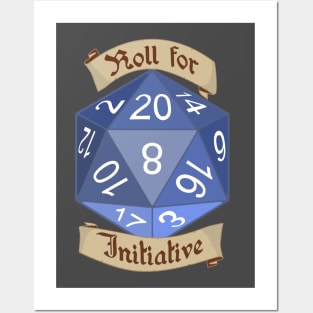 Roll for Initiative Posters and Art